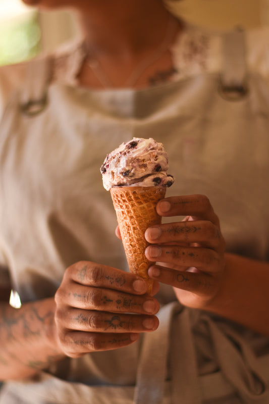 Blueberry Cheesecake Ice-cream