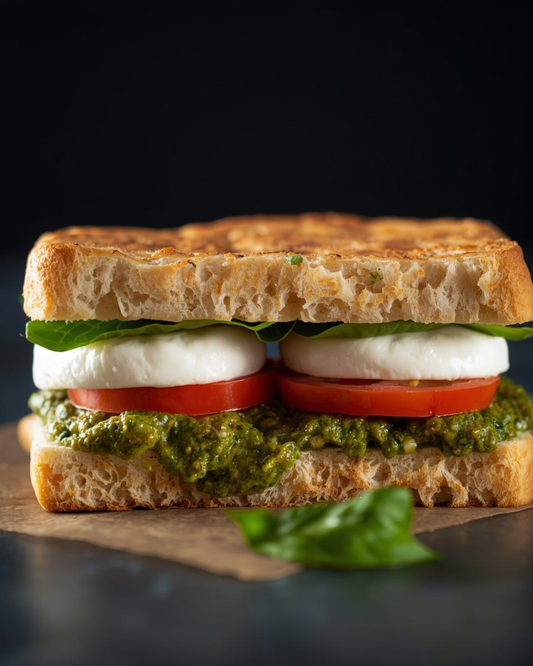 Caprese Focaccia Sandwich