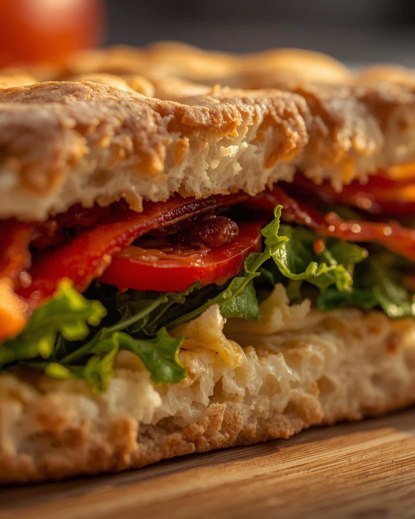 BLT Focaccia Sandwich